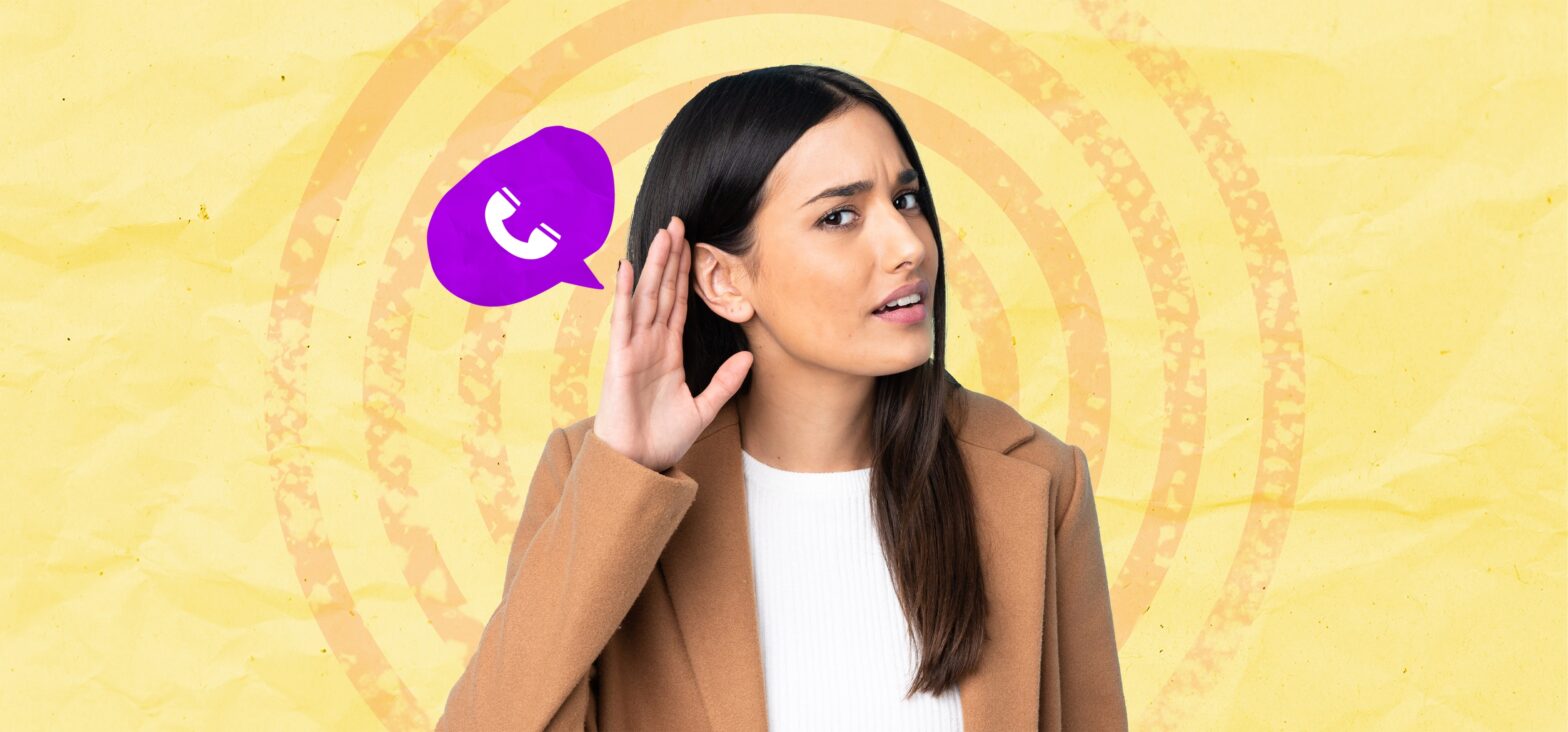 How to ask a caller to speak up on the phone